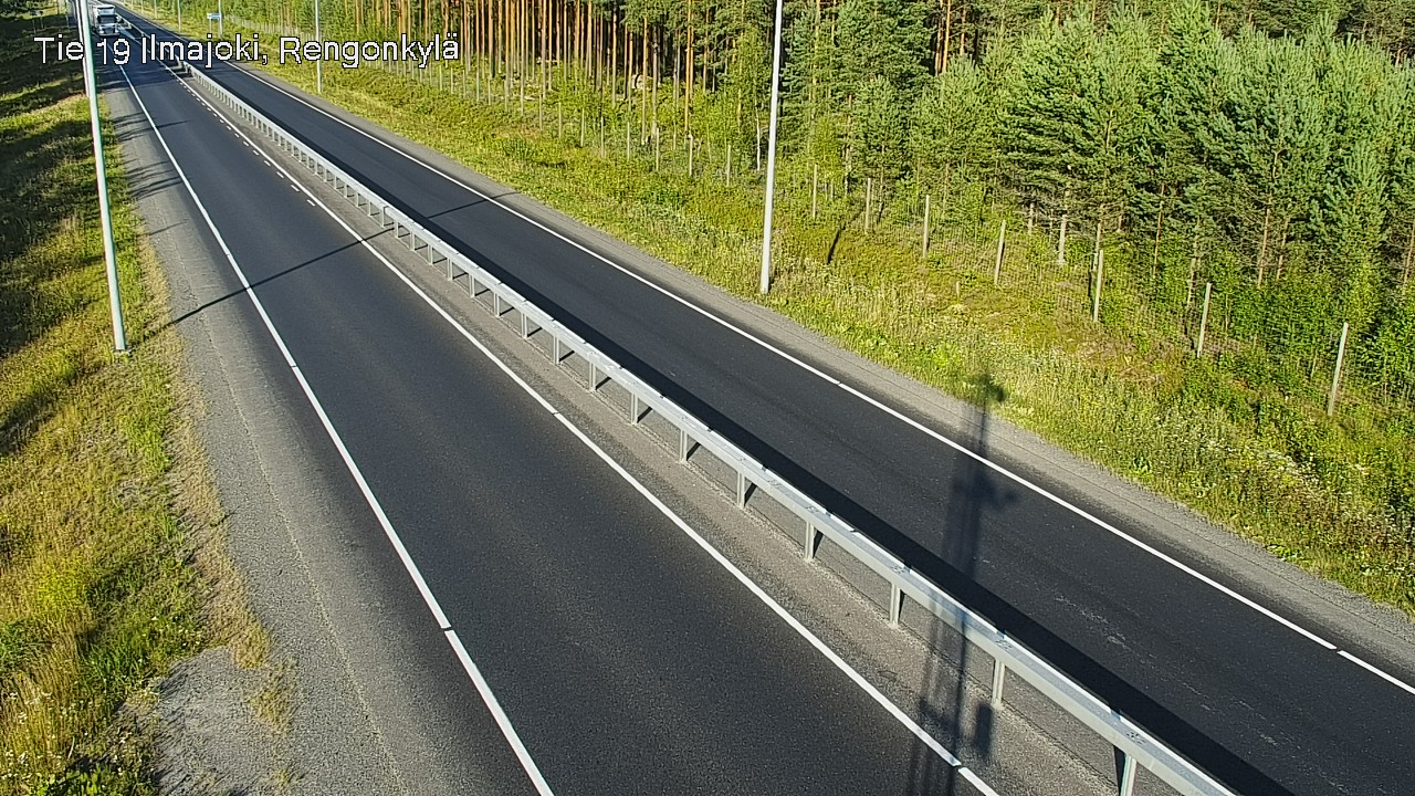 Weather Camera Image Road 19 Ilmajoki, Rengonkylä, Ilmajoki, Etelä-Pohjanmaa