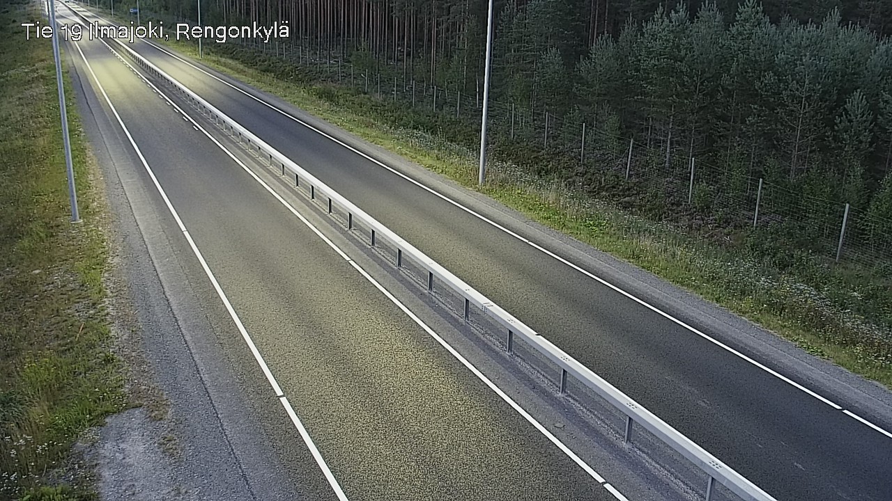 Weather Camera Image Road 19 Ilmajoki, Rengonkylä, Ilmajoki, Etelä-Pohjanmaa