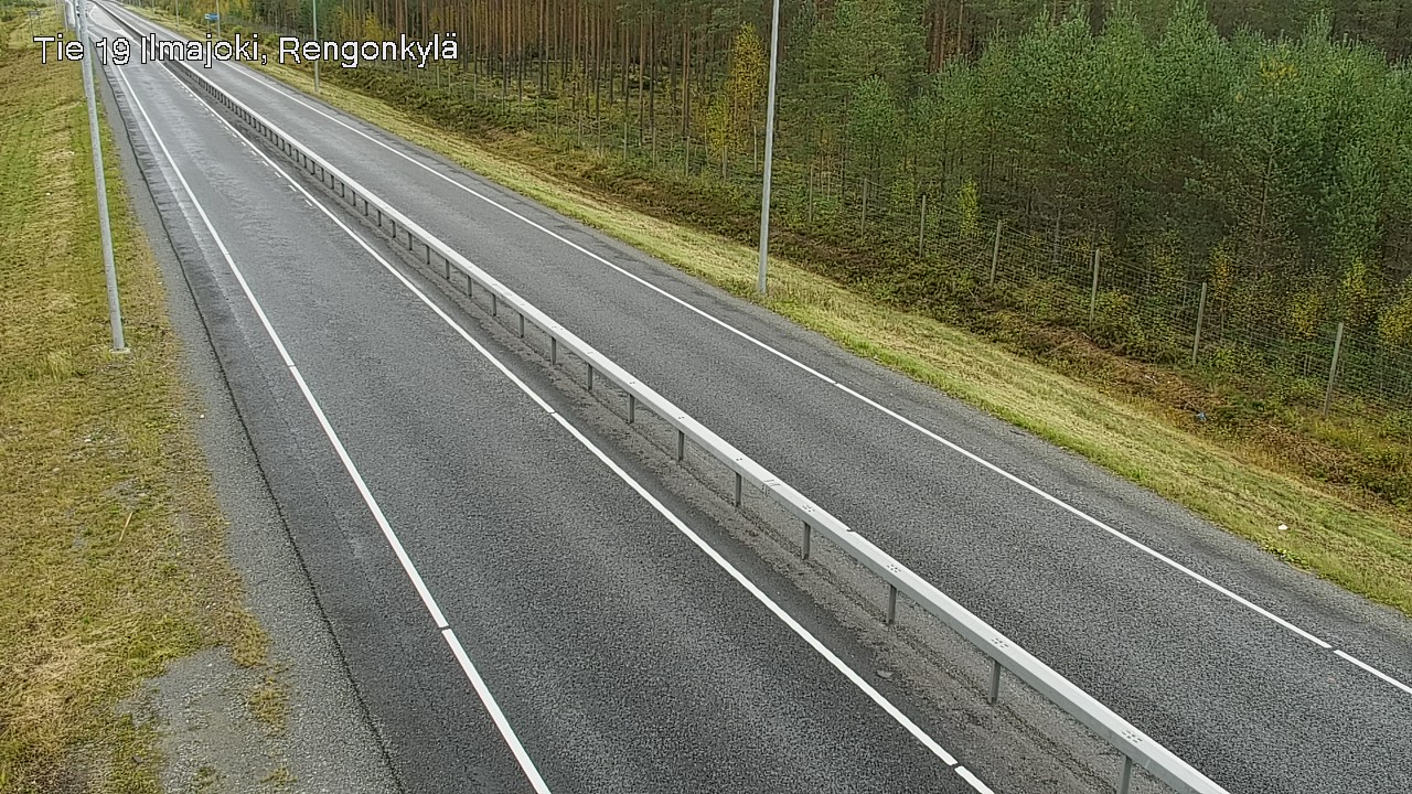 Weather Camera Image Road 19 Ilmajoki, Rengonkylä, Ilmajoki, Etelä-Pohjanmaa