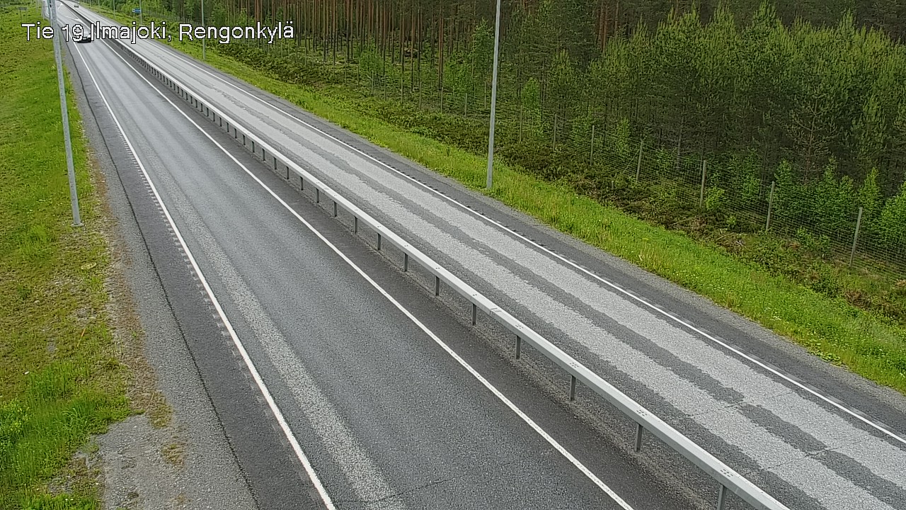 Weather Camera Image Road 19 Ilmajoki, Rengonkylä, Ilmajoki, Etelä-Pohjanmaa