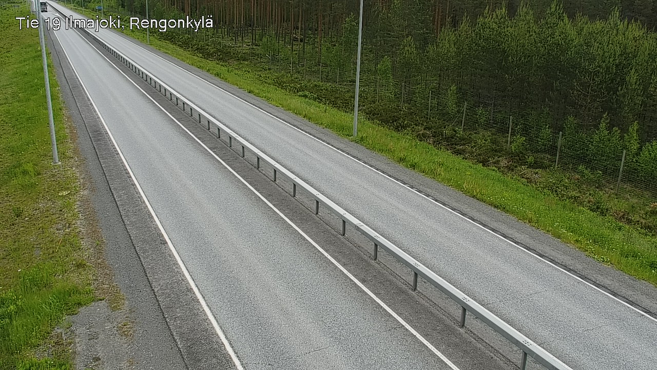 Weather Camera Image Road 19 Ilmajoki, Rengonkylä, Ilmajoki, Etelä-Pohjanmaa