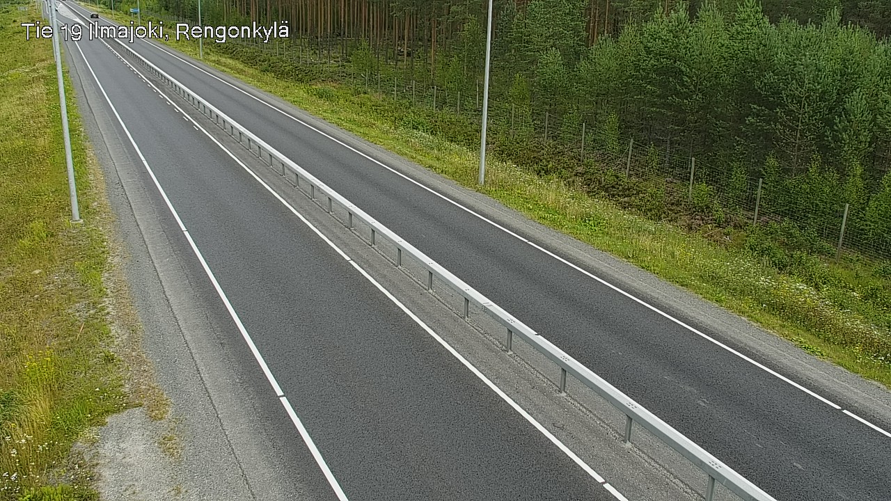 Weather Camera Image Road 19 Ilmajoki, Rengonkylä, Ilmajoki, Etelä-Pohjanmaa