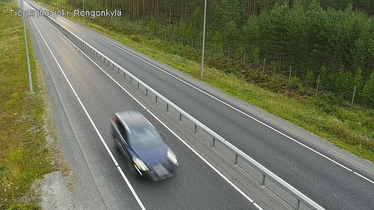 Weather Camera Image Road 19 Ilmajoki, Rengonkylä, Ilmajoki, Etelä-Pohjanmaa