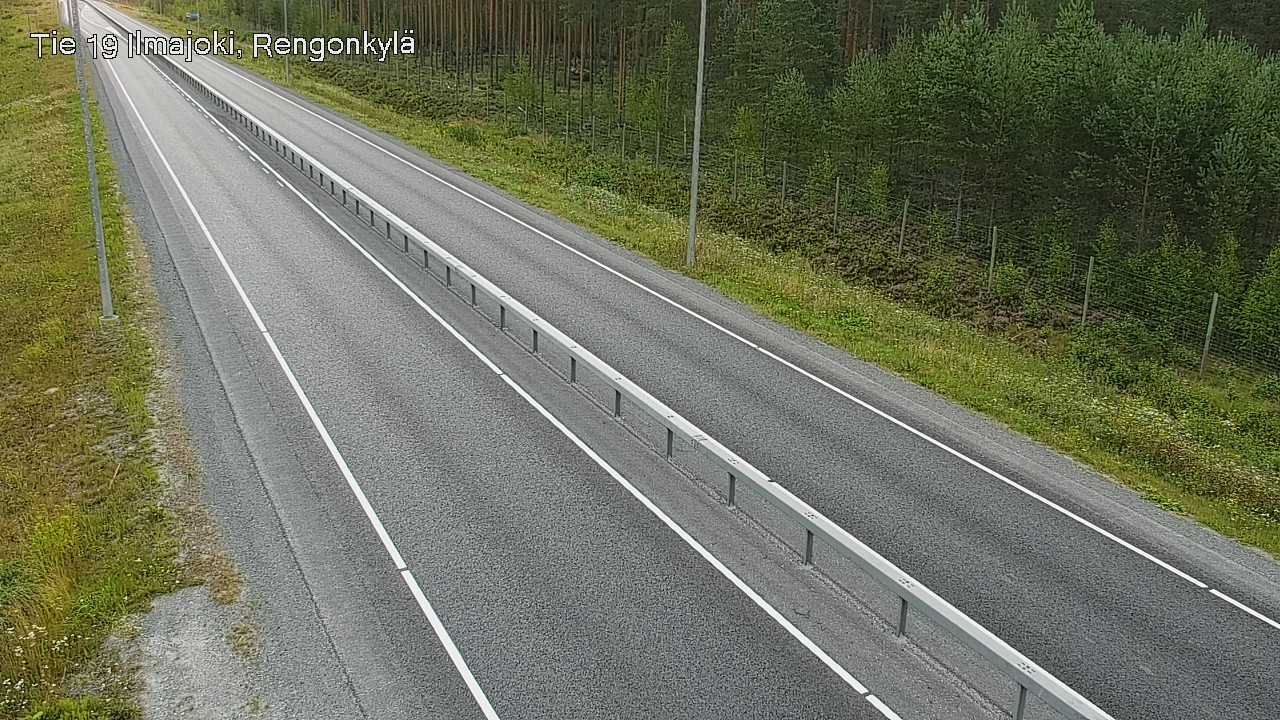 Weather Camera Image Road 19 Ilmajoki, Rengonkylä, Ilmajoki, Etelä-Pohjanmaa