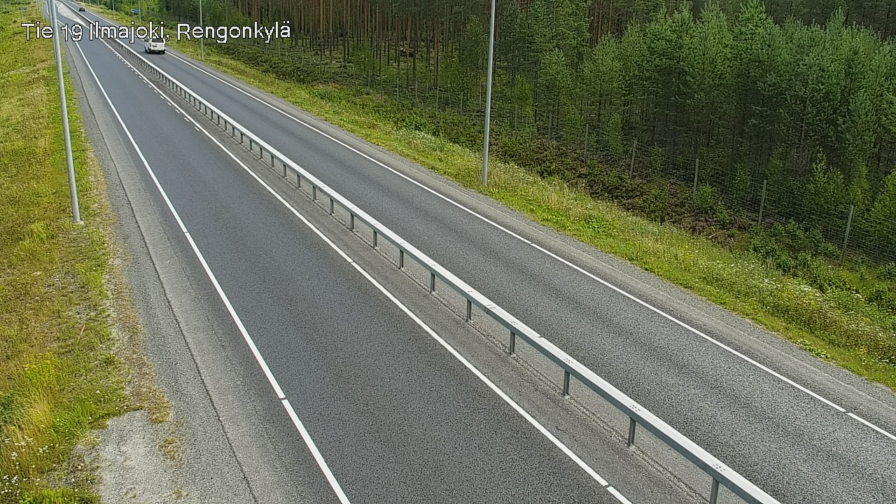 Weather Camera Image Road 19 Ilmajoki, Rengonkylä, Ilmajoki, Etelä-Pohjanmaa
