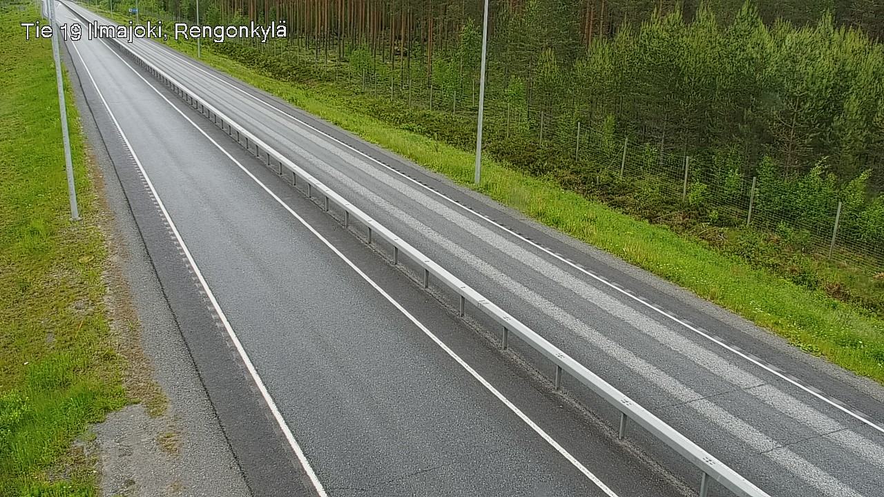 Weather Camera Image Road 19 Ilmajoki, Rengonkylä, Ilmajoki, Etelä-Pohjanmaa