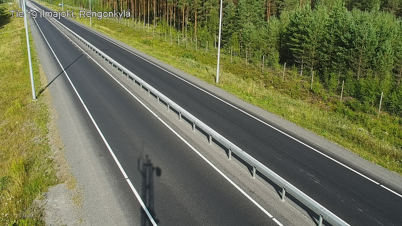 Weather Camera Image Road 19 Ilmajoki, Rengonkylä, Ilmajoki, Etelä-Pohjanmaa