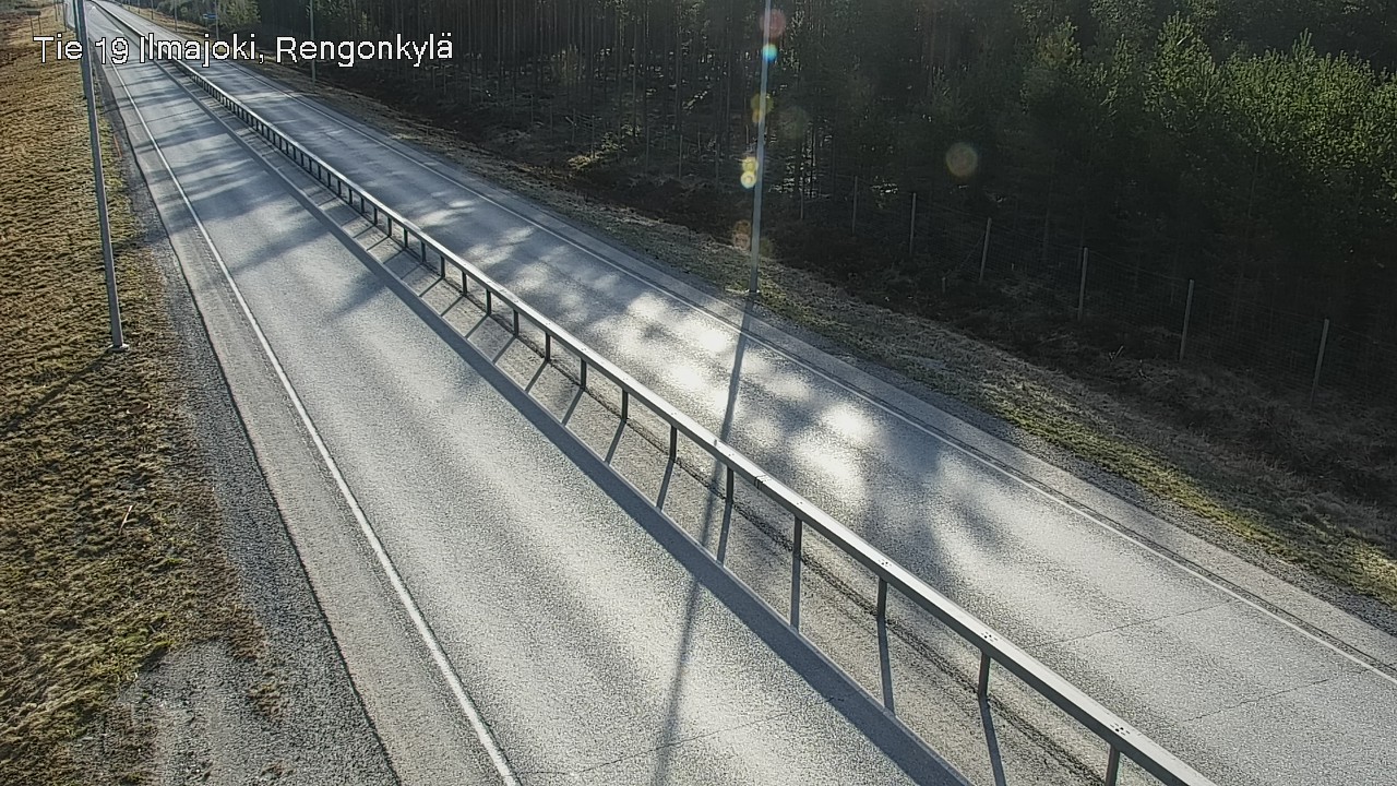 Weather Camera Image Road 19 Ilmajoki, Rengonkylä, Ilmajoki, Etelä-Pohjanmaa