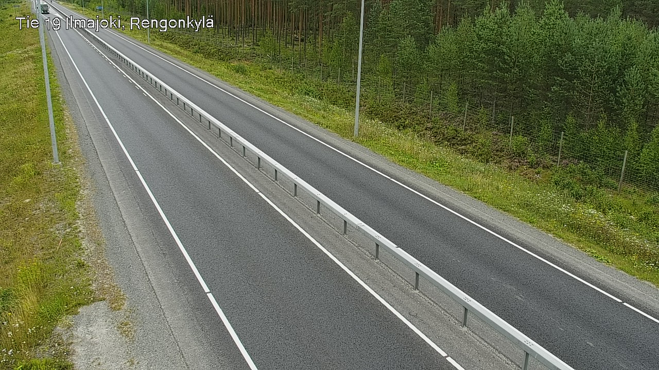 Weather Camera Image Road 19 Ilmajoki, Rengonkylä, Ilmajoki, Etelä-Pohjanmaa