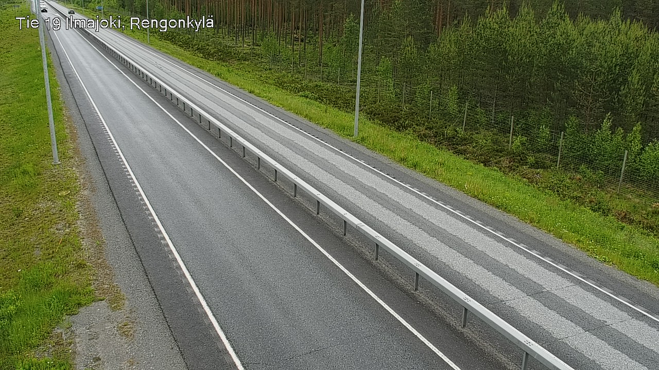 Weather Camera Image Road 19 Ilmajoki, Rengonkylä, Ilmajoki, Etelä-Pohjanmaa