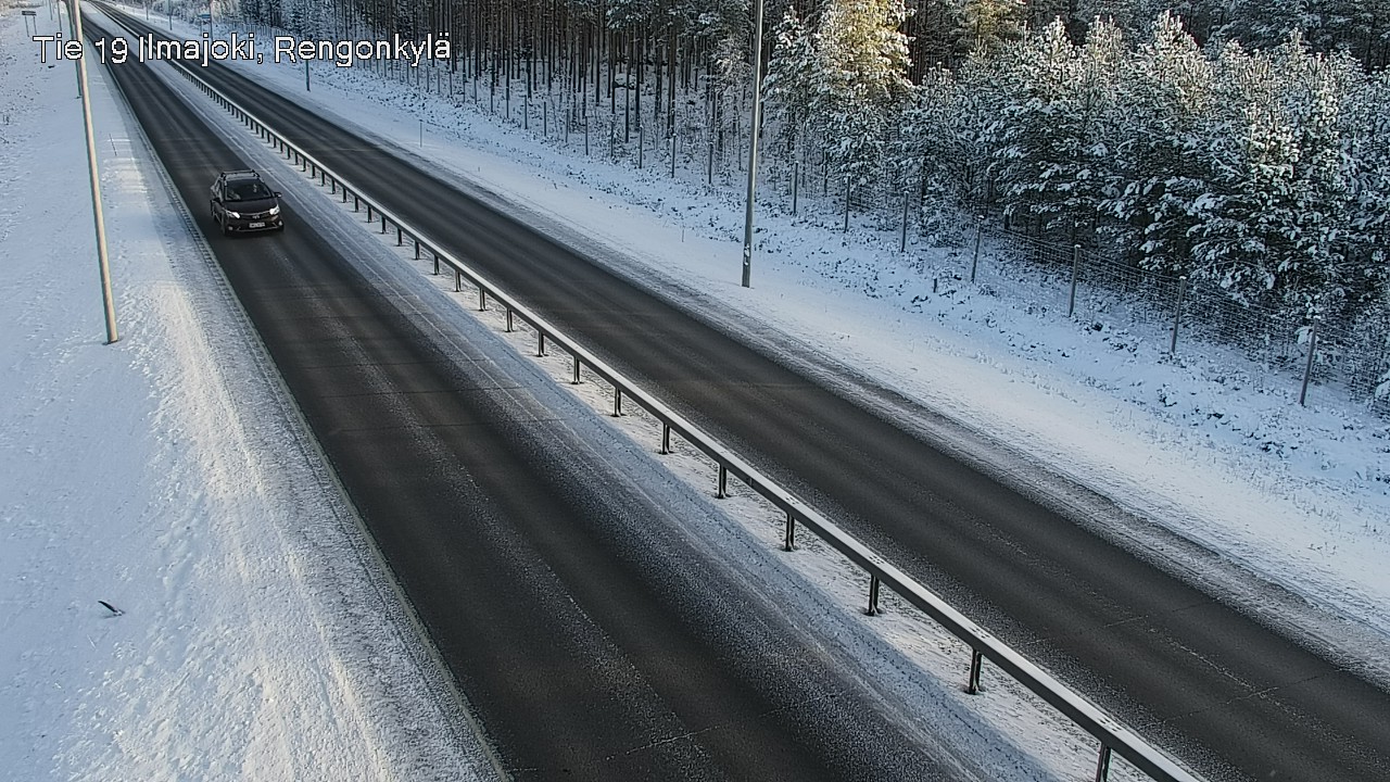 Weather Camera Image Road 19 Ilmajoki, Rengonkylä, Ilmajoki, Etelä-Pohjanmaa