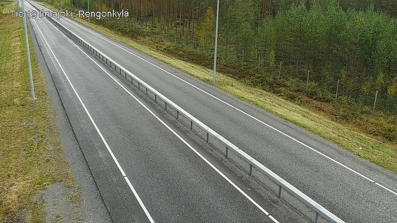 Weather Camera Image Road 19 Ilmajoki, Rengonkylä, Ilmajoki, Etelä-Pohjanmaa