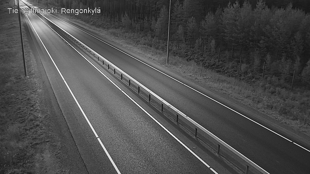 Weather Camera Image Road 19 Ilmajoki, Rengonkylä, Ilmajoki, Etelä-Pohjanmaa