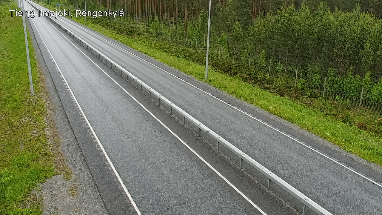 Weather Camera Image Road 19 Ilmajoki, Rengonkylä, Ilmajoki, Etelä-Pohjanmaa