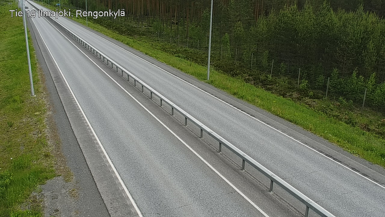 Weather Camera Image Road 19 Ilmajoki, Rengonkylä, Ilmajoki, Etelä-Pohjanmaa