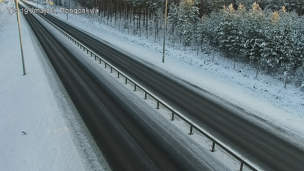 Weather Camera Image Road 19 Ilmajoki, Rengonkylä, Ilmajoki, Etelä-Pohjanmaa