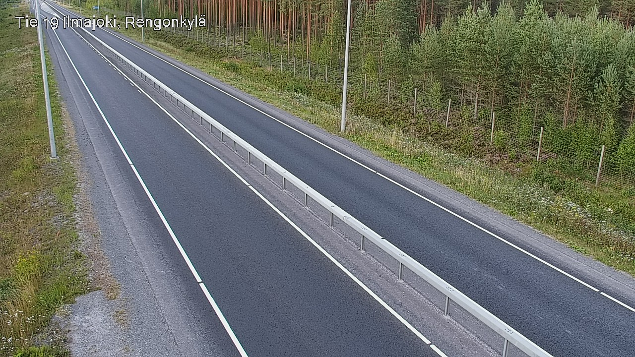 Weather Camera Image Road 19 Ilmajoki, Rengonkylä, Ilmajoki, Etelä-Pohjanmaa