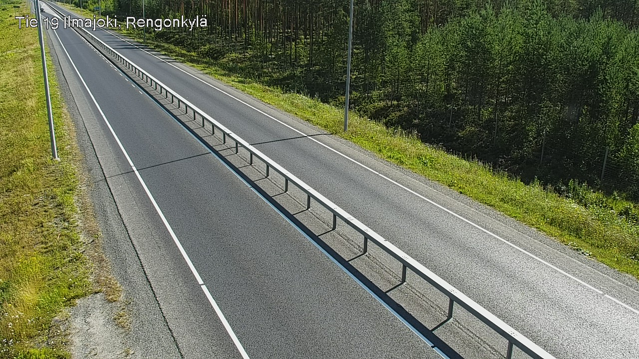 Weather Camera Image Road 19 Ilmajoki, Rengonkylä, Ilmajoki, Etelä-Pohjanmaa