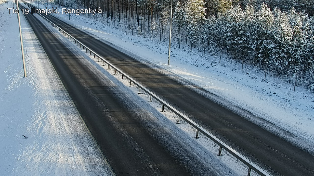 Weather Camera Image Road 19 Ilmajoki, Rengonkylä, Ilmajoki, Etelä-Pohjanmaa
