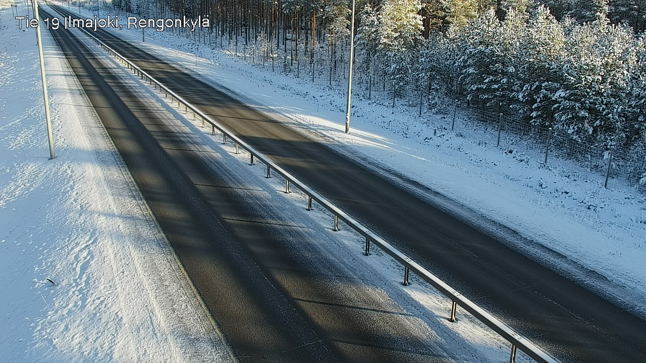 Weather Camera Image Road 19 Ilmajoki, Rengonkylä, Ilmajoki, Etelä-Pohjanmaa