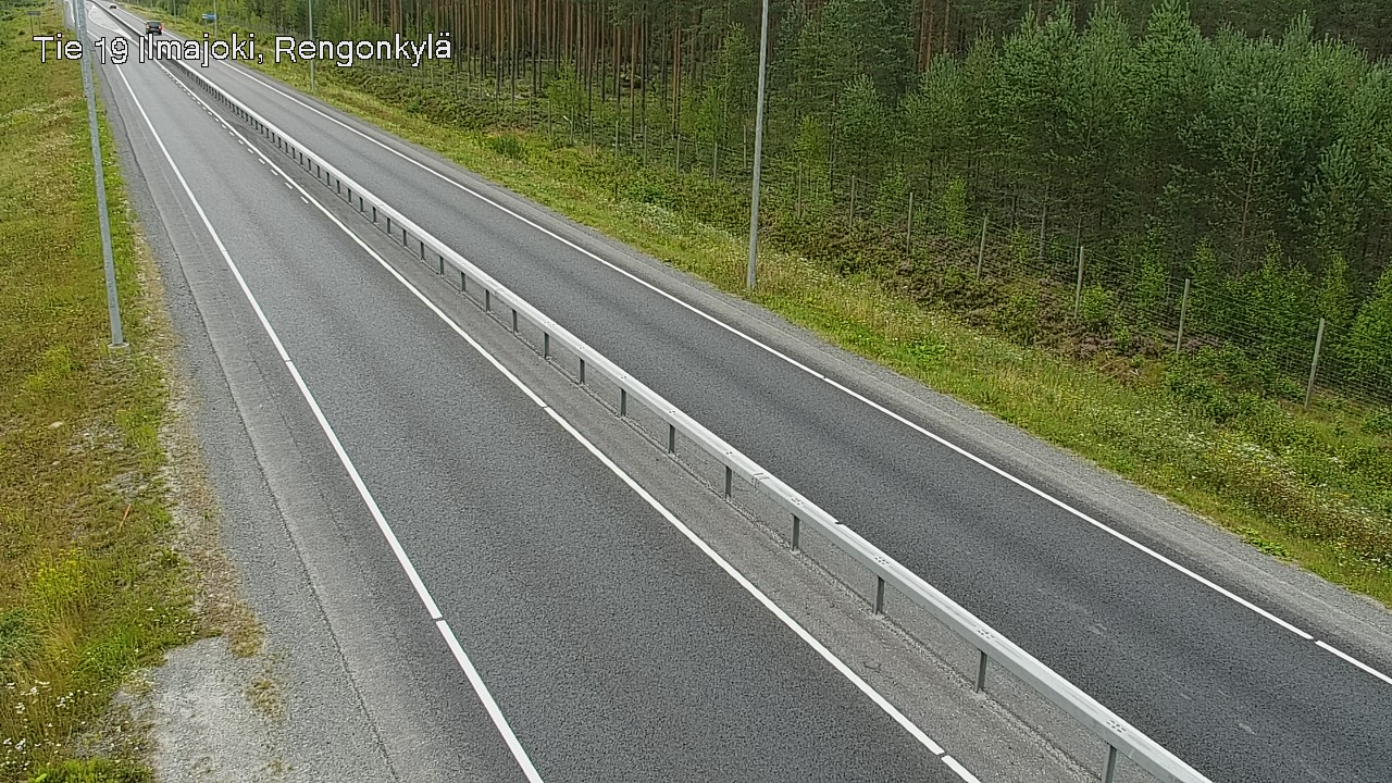Weather Camera Image Road 19 Ilmajoki, Rengonkylä, Ilmajoki, Etelä-Pohjanmaa