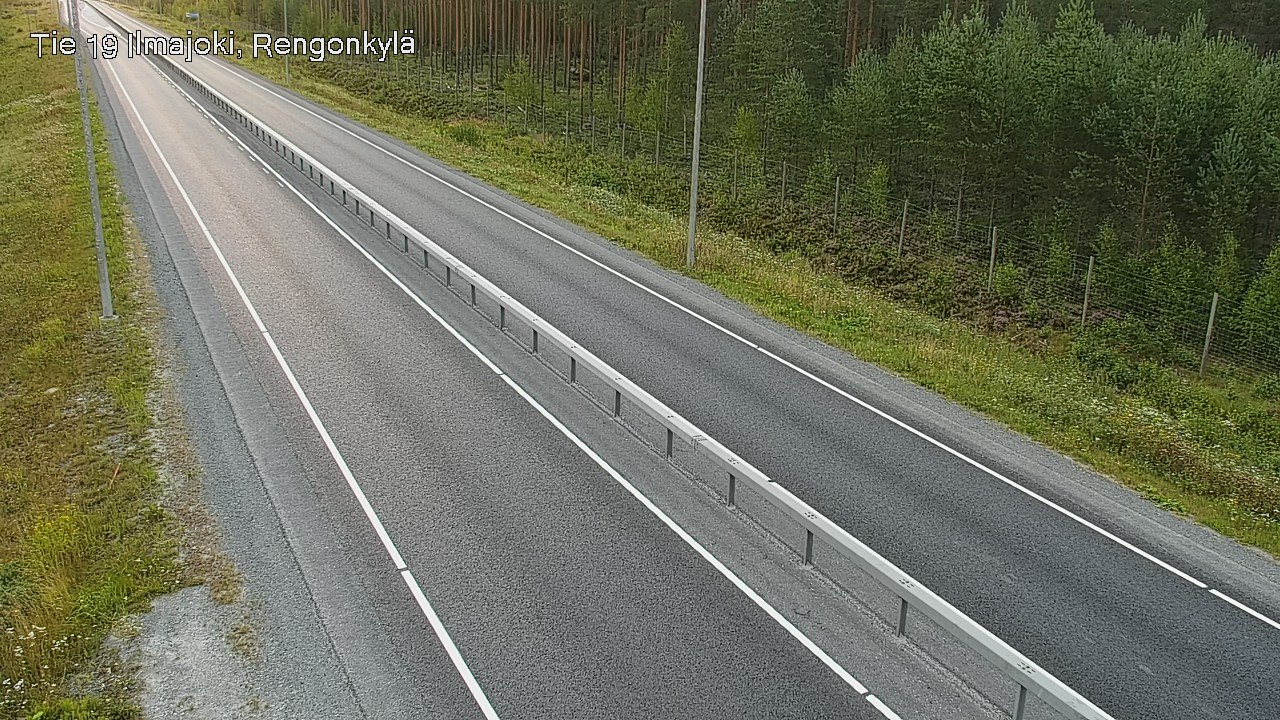 Weather Camera Image Road 19 Ilmajoki, Rengonkylä, Ilmajoki, Etelä-Pohjanmaa