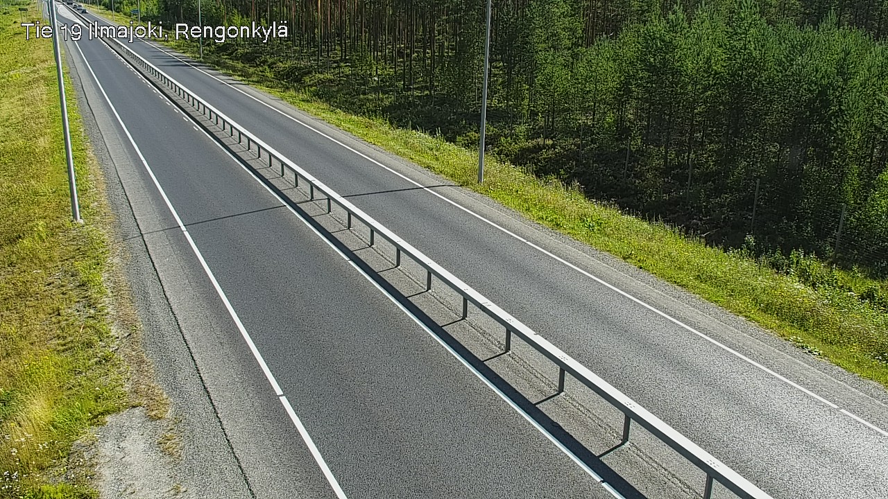 Weather Camera Image Road 19 Ilmajoki, Rengonkylä, Ilmajoki, Etelä-Pohjanmaa