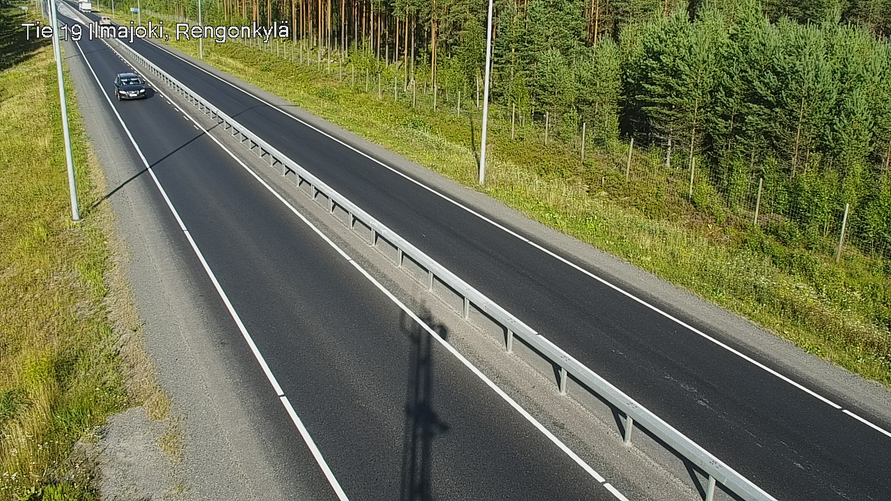 Weather Camera Image Road 19 Ilmajoki, Rengonkylä, Ilmajoki, Etelä-Pohjanmaa