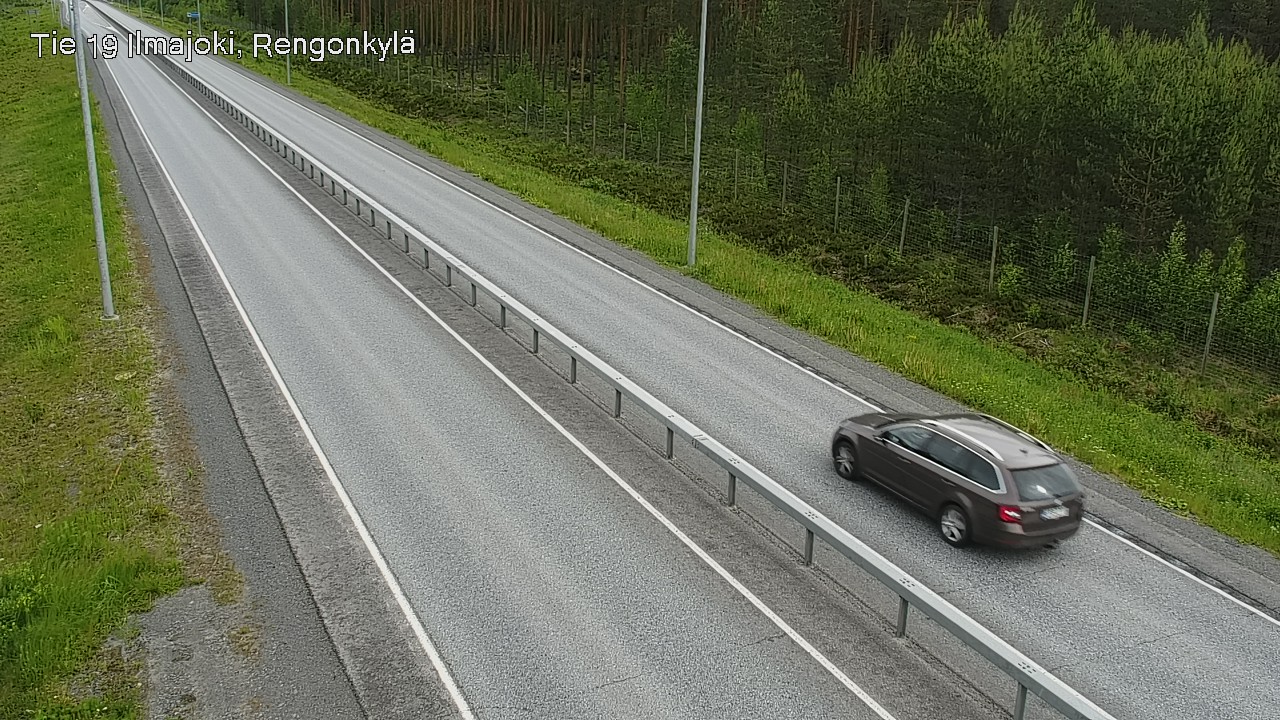 Weather Camera Image Road 19 Ilmajoki, Rengonkylä, Ilmajoki, Etelä-Pohjanmaa