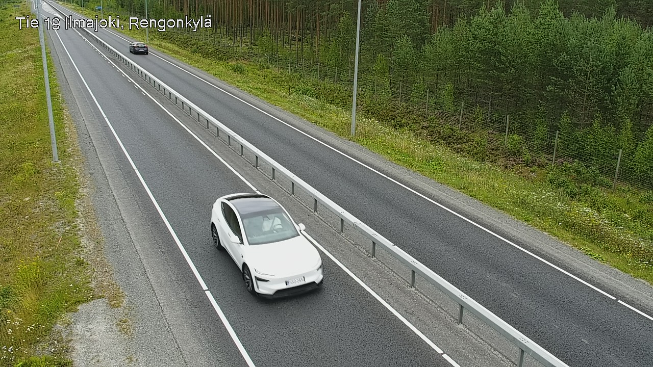 Weather Camera Image Road 19 Ilmajoki, Rengonkylä, Ilmajoki, Etelä-Pohjanmaa