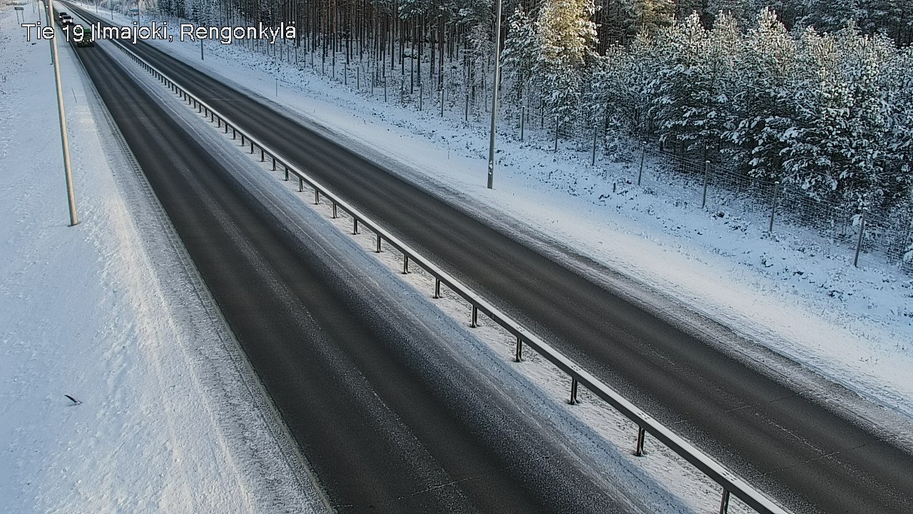 Weather Camera Image Road 19 Ilmajoki, Rengonkylä, Ilmajoki, Etelä-Pohjanmaa