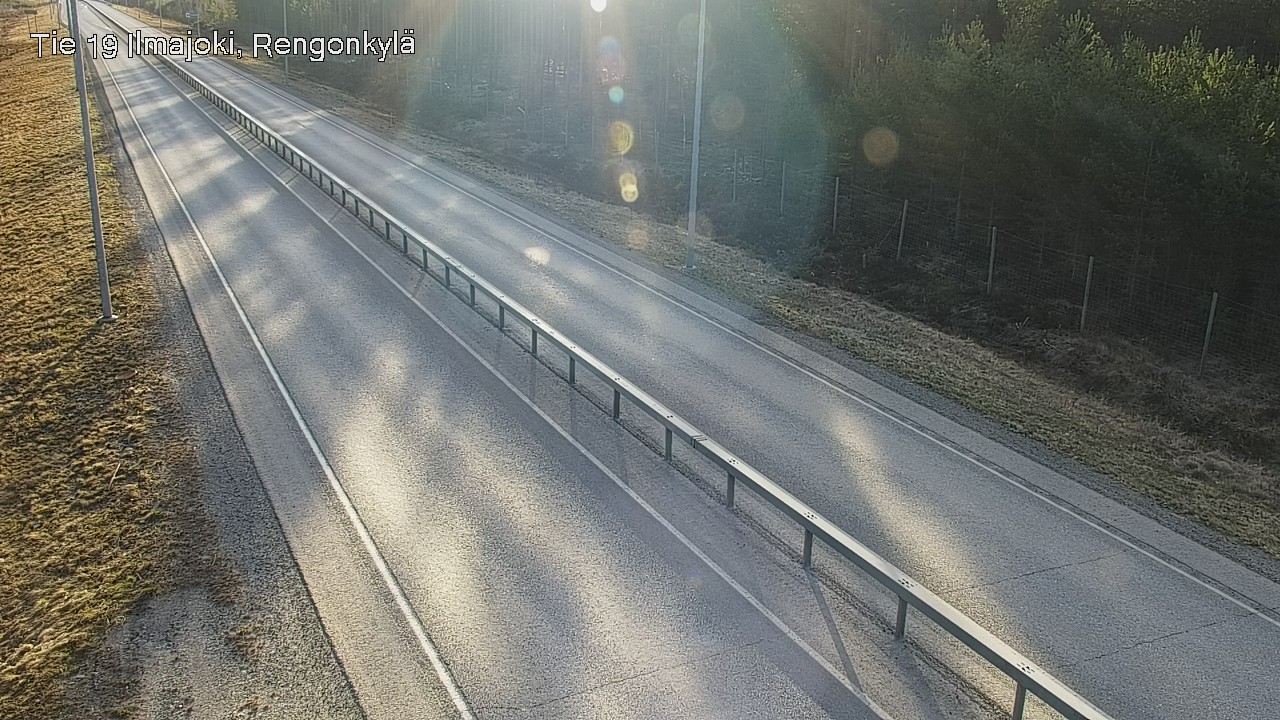 Weather Camera Image Road 19 Ilmajoki, Rengonkylä, Ilmajoki, Etelä-Pohjanmaa