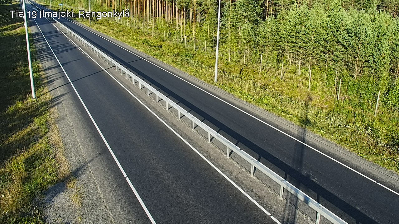 Weather Camera Image Road 19 Ilmajoki, Rengonkylä, Ilmajoki, Etelä-Pohjanmaa