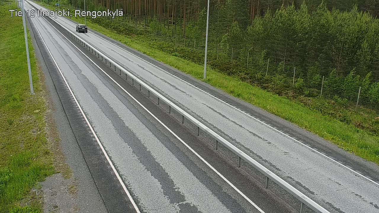 Weather Camera Image Road 19 Ilmajoki, Rengonkylä, Ilmajoki, Etelä-Pohjanmaa