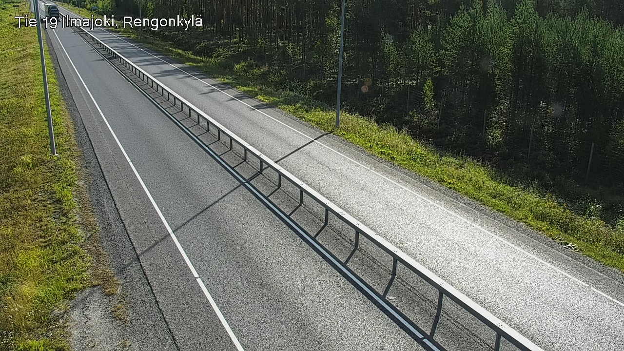 Weather Camera Image Road 19 Ilmajoki, Rengonkylä, Ilmajoki, Etelä-Pohjanmaa