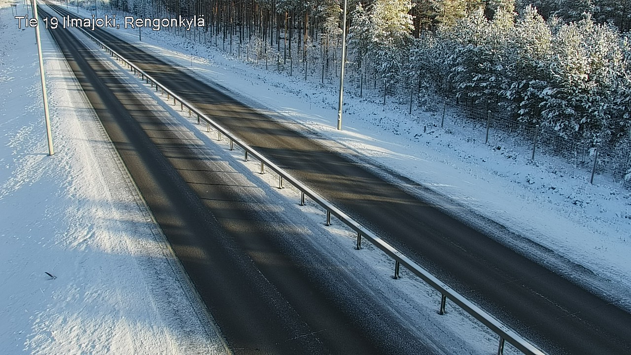 Weather Camera Image Road 19 Ilmajoki, Rengonkylä, Ilmajoki, Etelä-Pohjanmaa