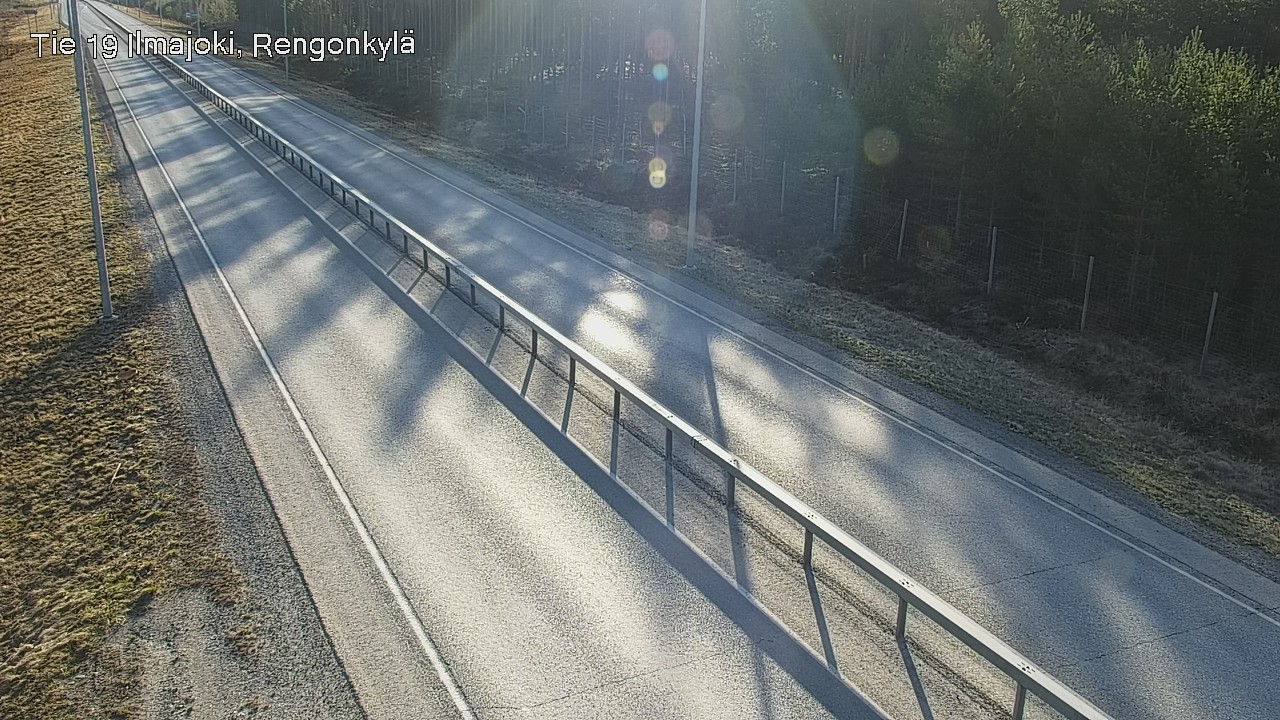 Weather Camera Image Road 19 Ilmajoki, Rengonkylä, Ilmajoki, Etelä-Pohjanmaa