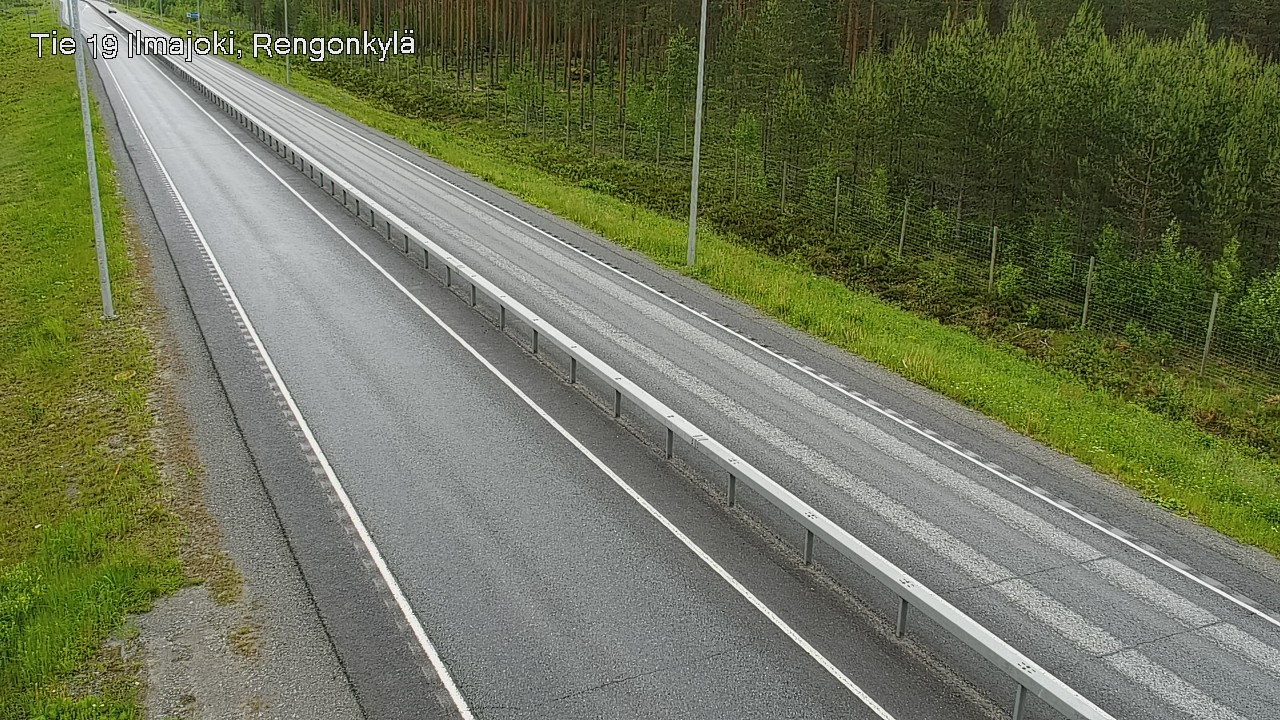 Weather Camera Image Road 19 Ilmajoki, Rengonkylä, Ilmajoki, Etelä-Pohjanmaa