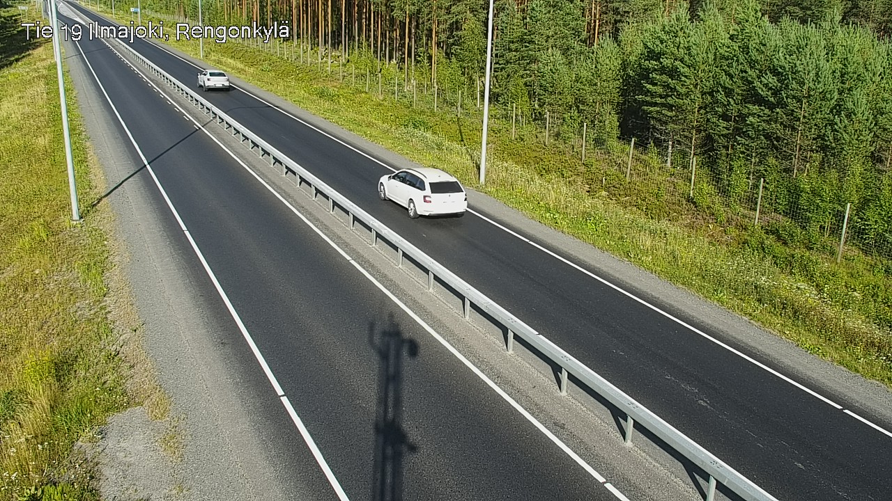 Weather Camera Image Road 19 Ilmajoki, Rengonkylä, Ilmajoki, Etelä-Pohjanmaa