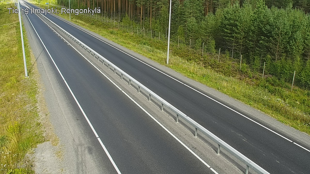 Weather Camera Image Road 19 Ilmajoki, Rengonkylä, Ilmajoki, Etelä-Pohjanmaa