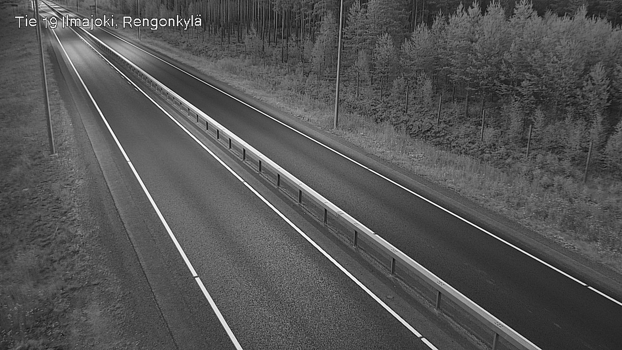 Weather Camera Image Road 19 Ilmajoki, Rengonkylä, Ilmajoki, Etelä-Pohjanmaa