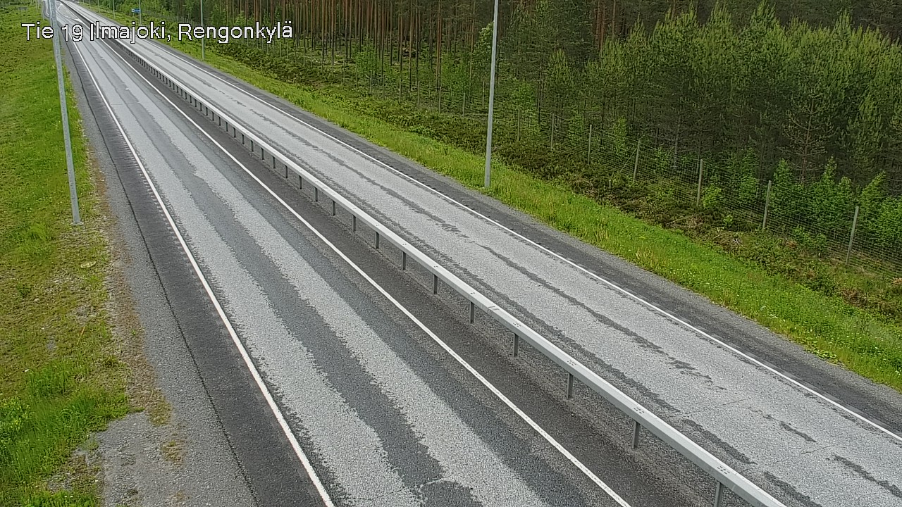 Weather Camera Image Road 19 Ilmajoki, Rengonkylä, Ilmajoki, Etelä-Pohjanmaa