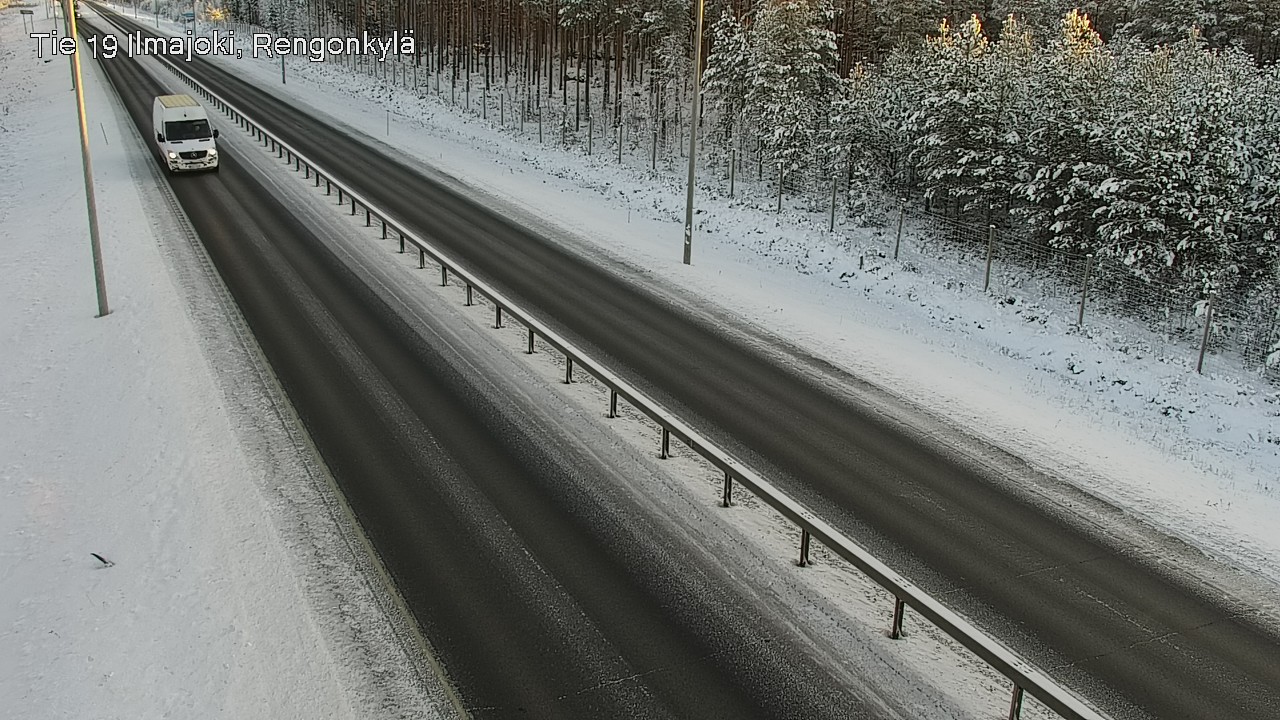 Weather Camera Image Road 19 Ilmajoki, Rengonkylä, Ilmajoki, Etelä-Pohjanmaa