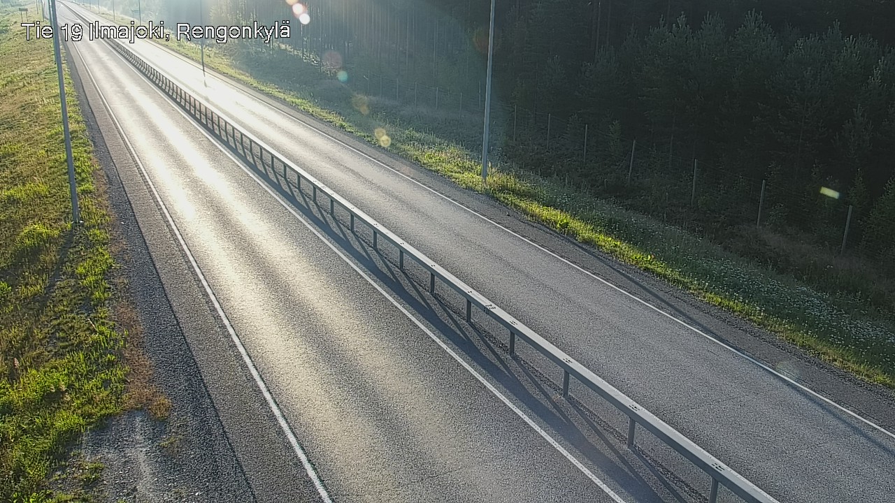 Weather Camera Image Road 19 Ilmajoki, Rengonkylä, Ilmajoki, Etelä-Pohjanmaa