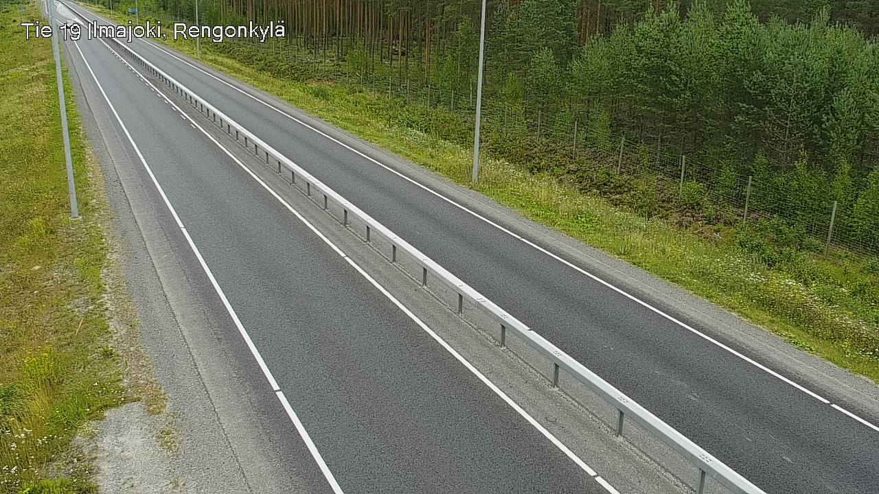 Weather Camera Image Road 19 Ilmajoki, Rengonkylä, Ilmajoki, Etelä-Pohjanmaa