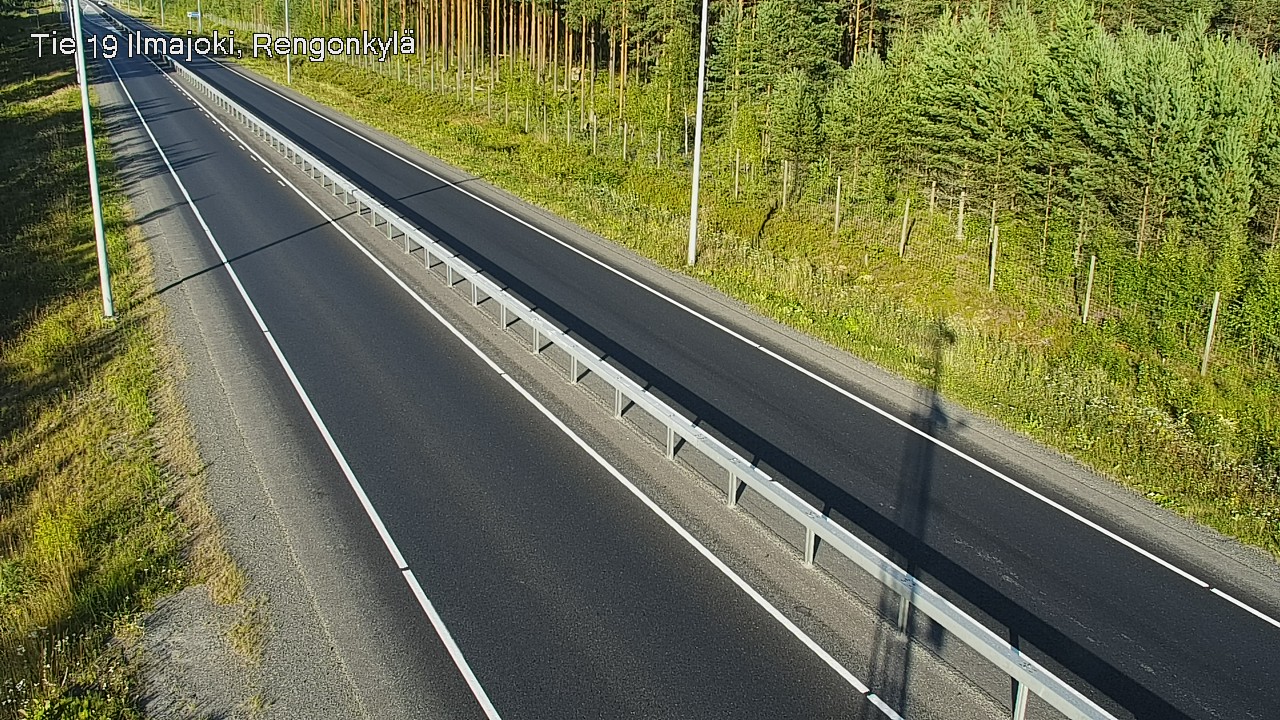 Weather Camera Image Road 19 Ilmajoki, Rengonkylä, Ilmajoki, Etelä-Pohjanmaa