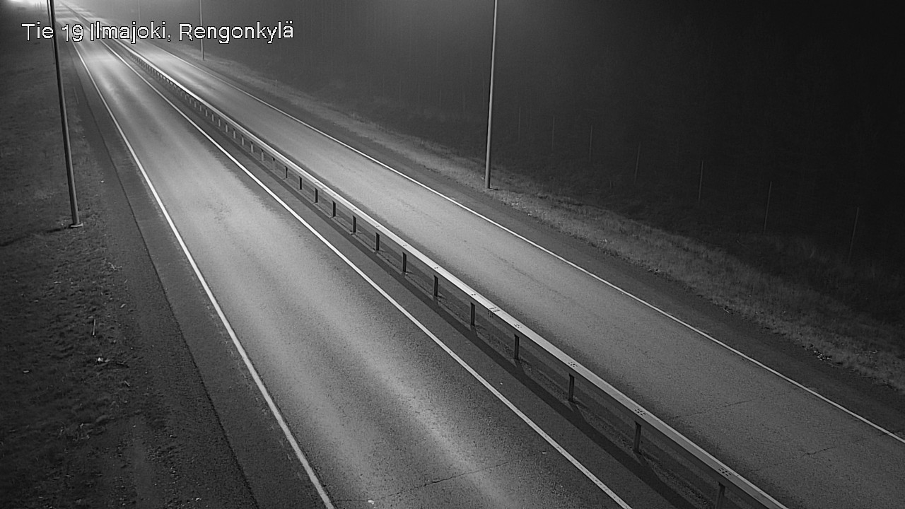 Weather Camera Image Väg 19 Ilmola, Rengonkylä, Ilmajoki, Etelä-Pohjanmaa