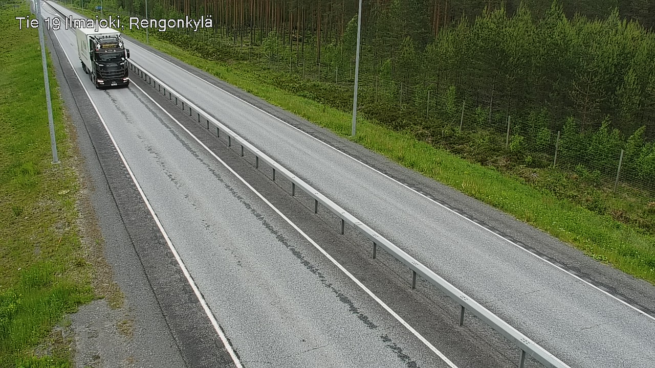 Weather Camera Image Road 19 Ilmajoki, Rengonkylä, Ilmajoki, Etelä-Pohjanmaa