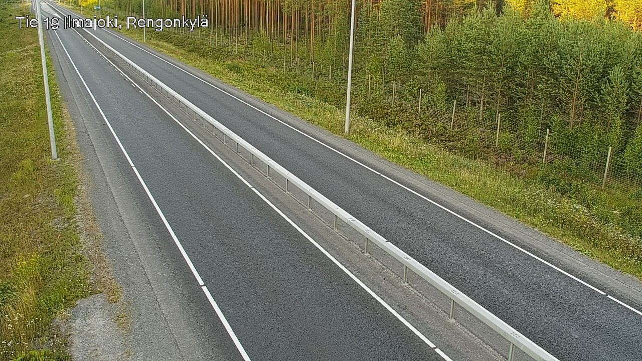 Weather Camera Image Road 19 Ilmajoki, Rengonkylä, Ilmajoki, Etelä-Pohjanmaa