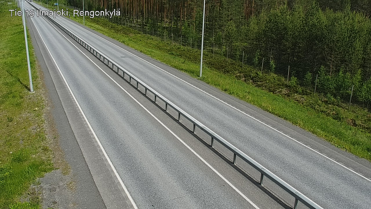 Weather Camera Image Road 19 Ilmajoki, Rengonkylä, Ilmajoki, Etelä-Pohjanmaa